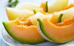 Interesting facts about melon.  Melon: history and facts.  Ingredients: calories, vitamins and microelements
