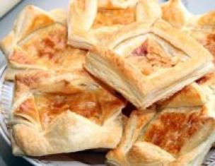 How to cook puff pastry at home