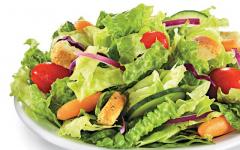 Vegetable salads, recipes with photos simple and tasty