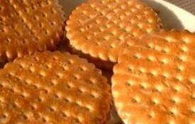 Melting biscuit cookies