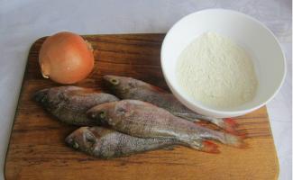 Recipe: Fried perch - River perch - how to clean and fry the insidious fish without bones