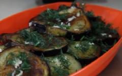 Fried eggplant - the best recipes