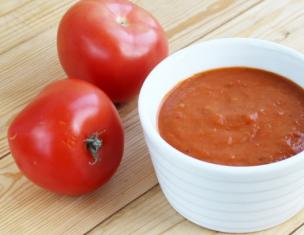 Step-by-step photo recipe of how to prepare a tomato with spices for winter at home